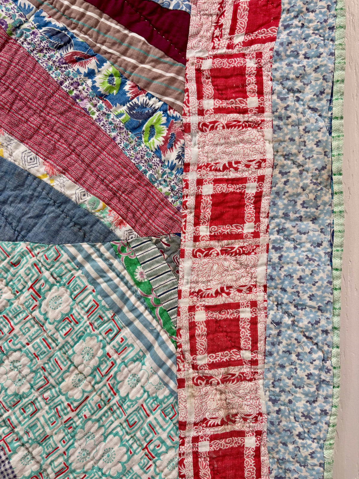 Vintage String Quilt, c1930–1940