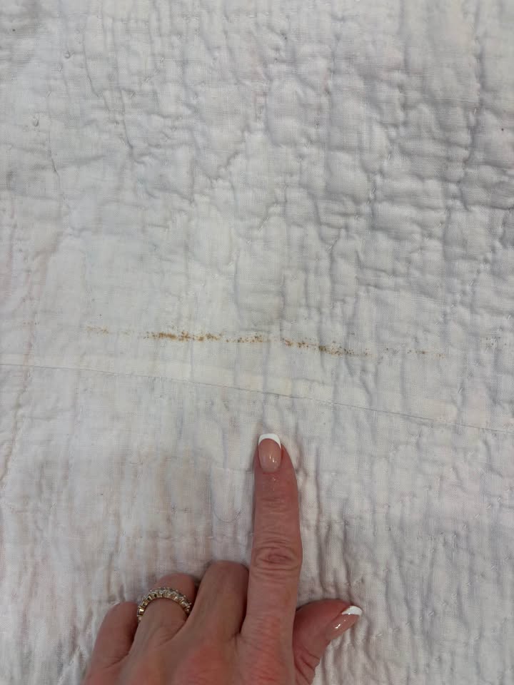 Antique Hand-Quilted Baptiste Fan Quilt, c1930–1940